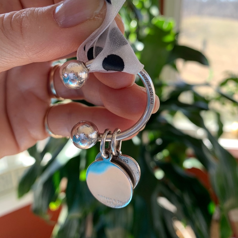 Tiffany&Co Horseshoe Keychain Charm & heartPendant - Picture 9 of 16